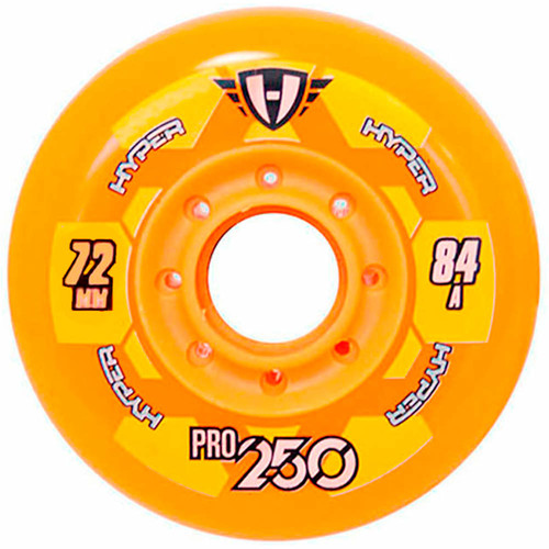 HYPER RUEDA P. HOCK OUT PRO250 72-84A 4UD naranja