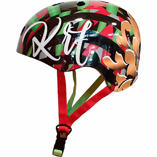 KRF DES KRF PROT. CASCO OLD SCHOOL NEO rojo