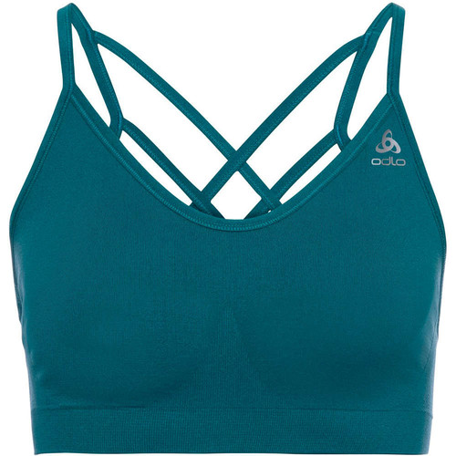 ODLO SPORTS BRA SEAMLESS SOFT azul