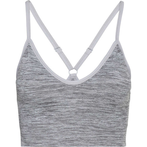 ODLO SPORTS BRA PADDED SEAMLESS SOFT gris