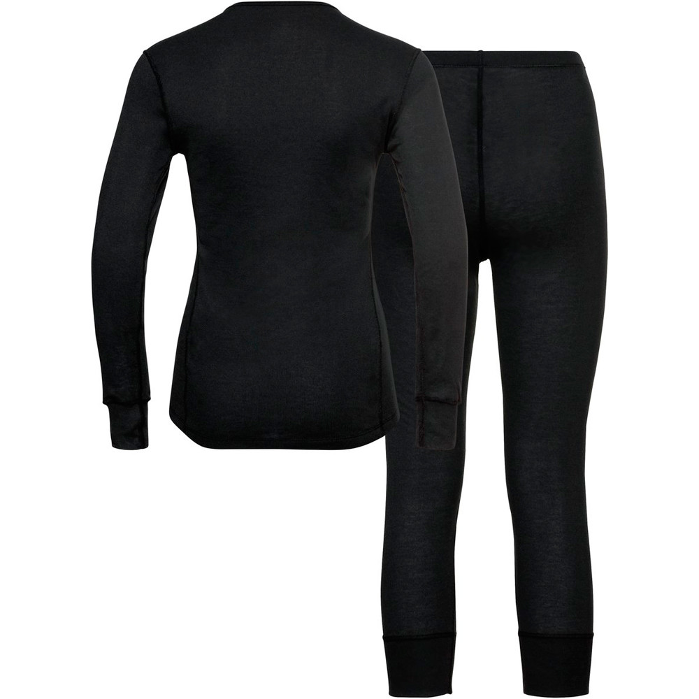Odlo camiseta térmica manga larga mujer Odlo Set ACTIVE WARM ECO Set 3/4 vista trasera Odlo camiseta térmica manga larga mujer Odlo Set ACTIVE WARM ECO Set 3/4 vista trasera