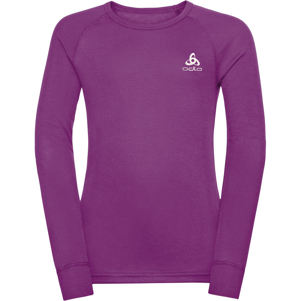 Odlo ropa térmica niño Odlo BL TOP Crew neck l/s ACTIVE WARM ECO KID vista detalle Odlo ropa térmica niño Odlo BL TOP Crew neck l/s ACTIVE WARM ECO KID vista detalle