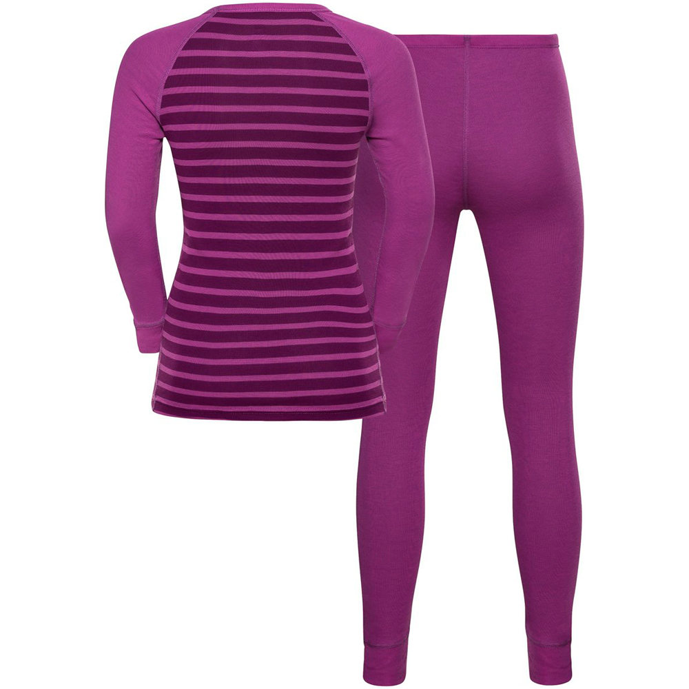 Odlo ropa térmica niño Odlo Set ACTIVE WARM ECO KIDS vista trasera Odlo ropa térmica niño Odlo Set ACTIVE WARM ECO KIDS vista trasera