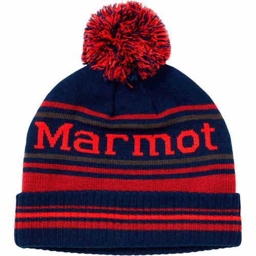 MARMOT RETRO POM HAT azul