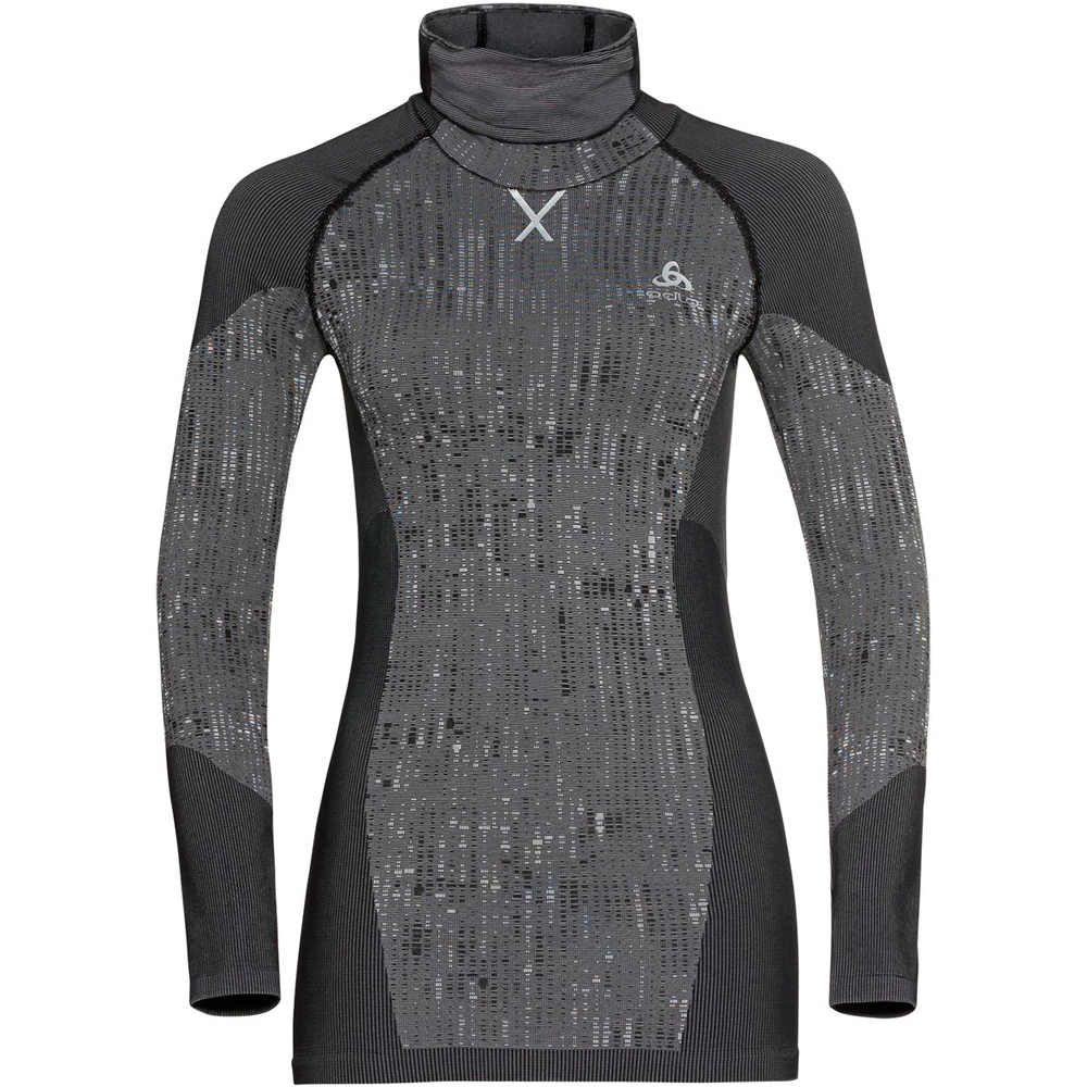 Odlo camiseta térmica manga larga mujer Odlo BL TOP with Facemask l/s BLACKCOMB 03 Odlo camiseta térmica manga larga mujer Odlo BL TOP with Facemask l/s BLACKCOMB 03