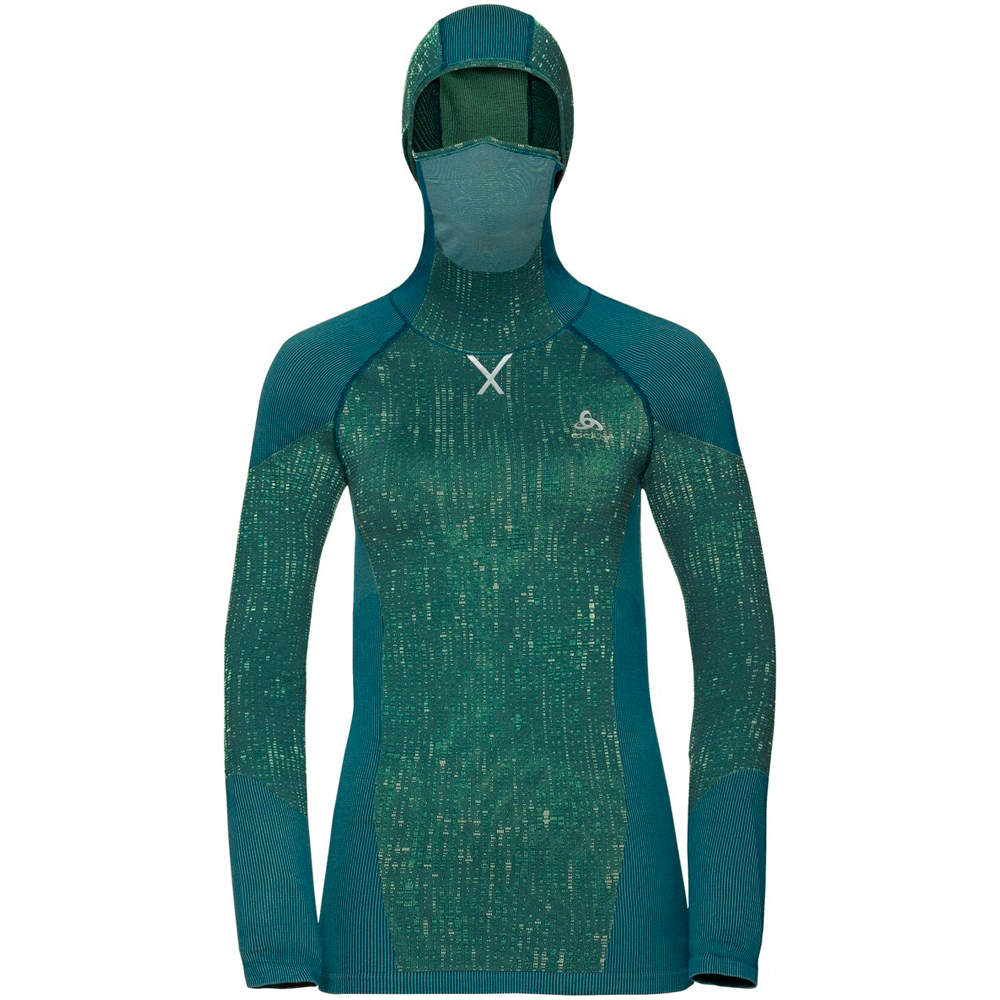 Odlo camiseta térmica manga larga mujer Odlo BL TOP with Facemask l/s BLACKCOMB 03 Odlo camiseta térmica manga larga mujer Odlo BL TOP with Facemask l/s BLACKCOMB 03