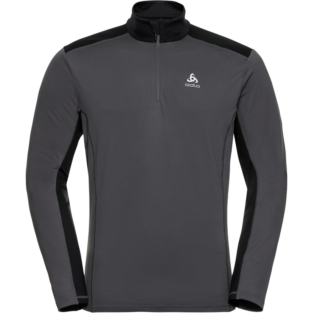 Odlo forro polar hombre Odlo Midlayer 1/2 zip STEEZE vista detalle Odlo forro polar hombre Odlo Midlayer 1/2 zip STEEZE vista detalle