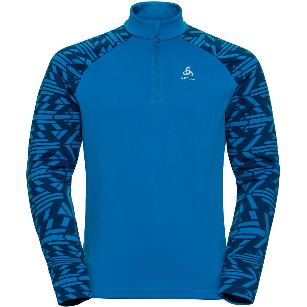 Odlo forro polar hombre Odlo Midlayer 1/2 zip SNOWCROSS vista detalle Odlo forro polar hombre Odlo Midlayer 1/2 zip SNOWCROSS vista detalle