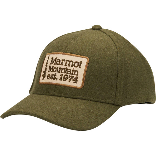 MARMOT RETRO WOOL HAT marron