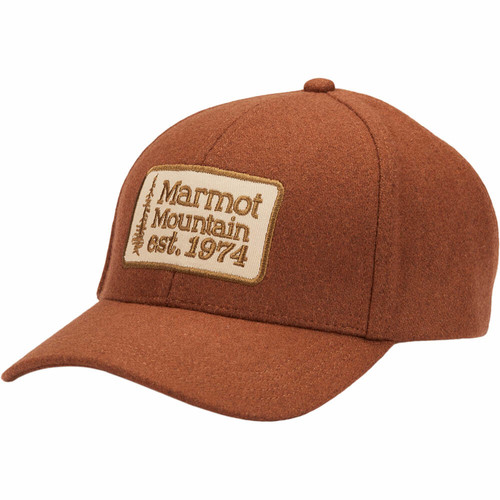 MARMOT RETRO WOOL HAT marron