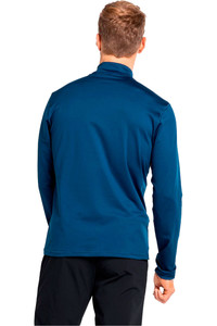 Odlo forro polar hombre Odlo Midlayer 1/2 zip ALAGNA vista trasera Odlo forro polar hombre Odlo Midlayer 1/2 zip ALAGNA vista trasera