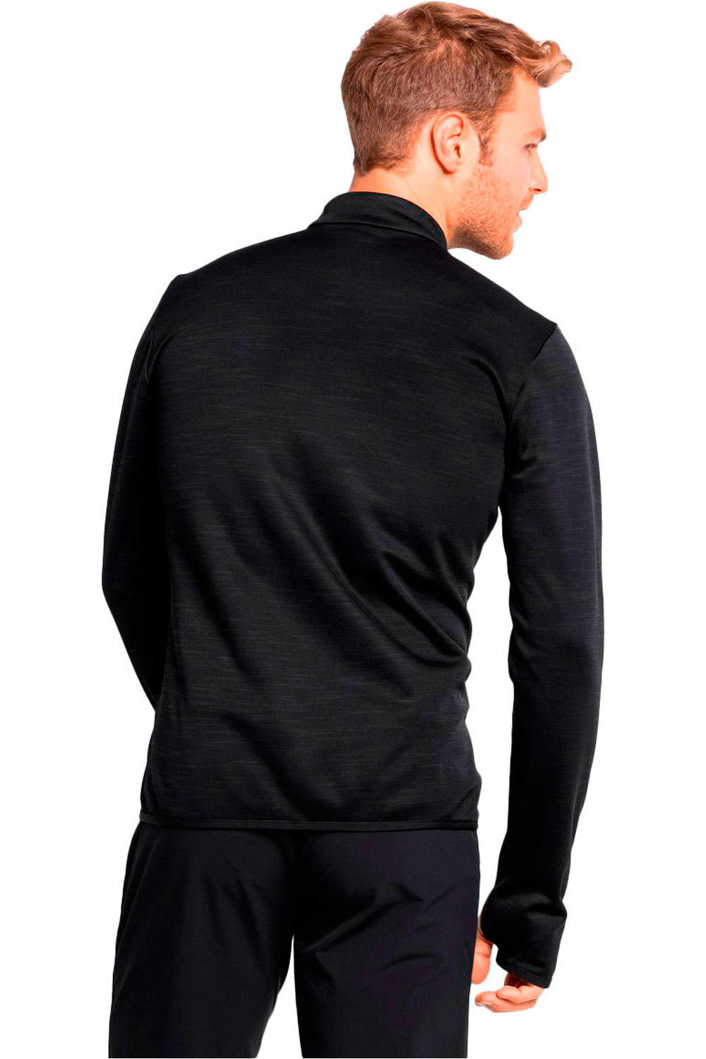 Odlo forro polar hombre Odlo Midlayer full zip BLAZE CERAMIWARM PRO vista trasera Odlo forro polar hombre Odlo Midlayer full zip BLAZE CERAMIWARM PRO vista trasera