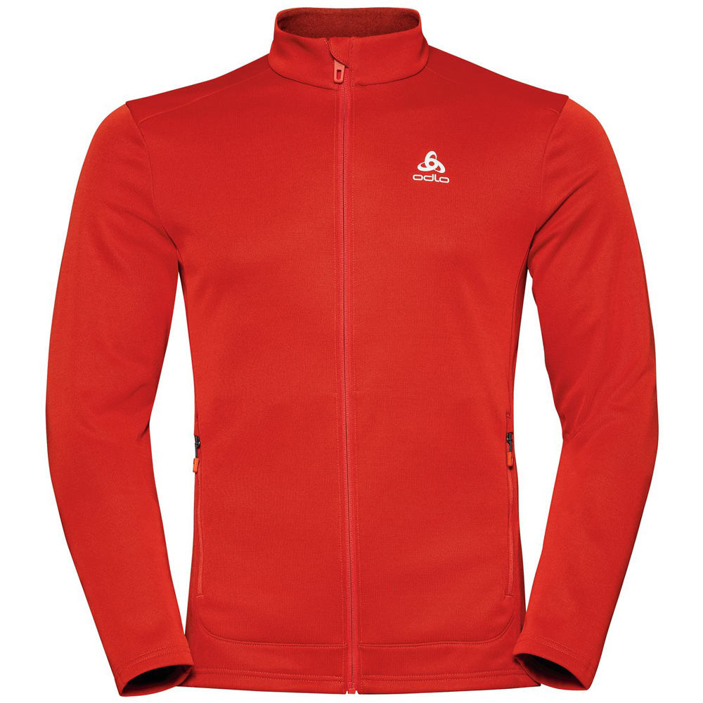 Odlo forro polar hombre Odlo Midlayer full zip BLAZE CERAMIWARM ELEME vista detalle Odlo forro polar hombre Odlo Midlayer full zip BLAZE CERAMIWARM ELEME vista detalle