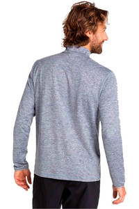 Odlo forro polar hombre Odlo Midlayer 1/2 zip TRAFOI vista trasera Odlo forro polar hombre Odlo Midlayer 1/2 zip TRAFOI vista trasera