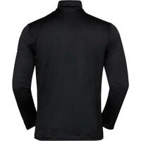 Odlo forro polar hombre Odlo Midlayer 1/2 zip TRAFOI NEGR vista trasera Odlo forro polar hombre Odlo Midlayer 1/2 zip TRAFOI NEGR vista trasera