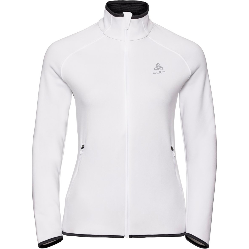 Odlo forro polar mujer Odlo Midlayer full zip CARVE CERAMIWARM vista detalle Odlo forro polar mujer Odlo Midlayer full zip CARVE CERAMIWARM vista detalle