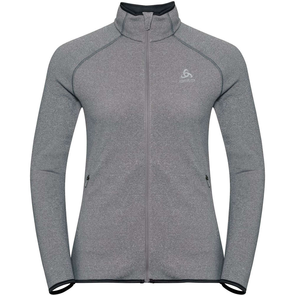 Odlo forro polar mujer Odlo Midlayer full zip CARVE CERAMIWARM vista detalle Odlo forro polar mujer Odlo Midlayer full zip CARVE CERAMIWARM vista detalle