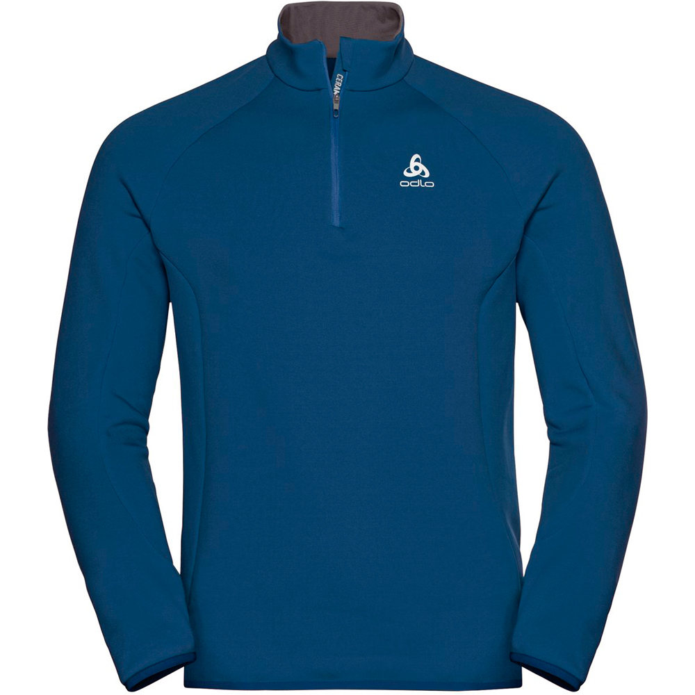 Odlo forro polar hombre Odlo Midlayer 1/2 zip CARVE CERAMIWARM vista detalle Odlo forro polar hombre Odlo Midlayer 1/2 zip CARVE CERAMIWARM vista detalle