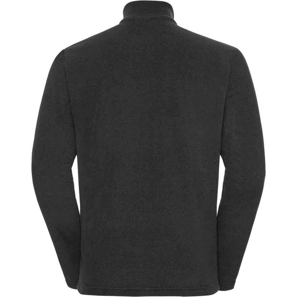 Odlo forro polar hombre Odlo Midlayer full zip ROY vista trasera Odlo forro polar hombre Odlo Midlayer full zip ROY vista trasera