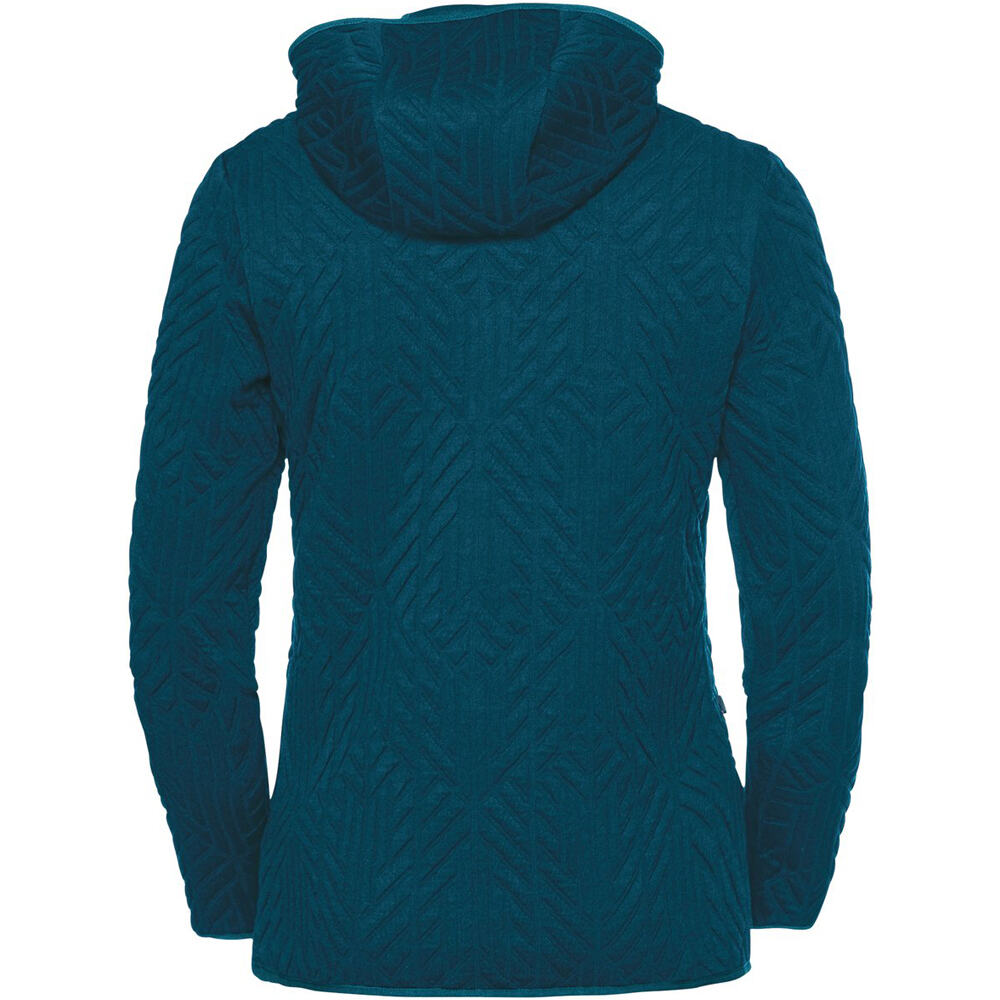 Odlo forro polar mujer Odlo Hoody midlayer full zip CORVIGLIA KINSHI vista trasera Odlo forro polar mujer Odlo Hoody midlayer full zip CORVIGLIA KINSHI vista trasera
