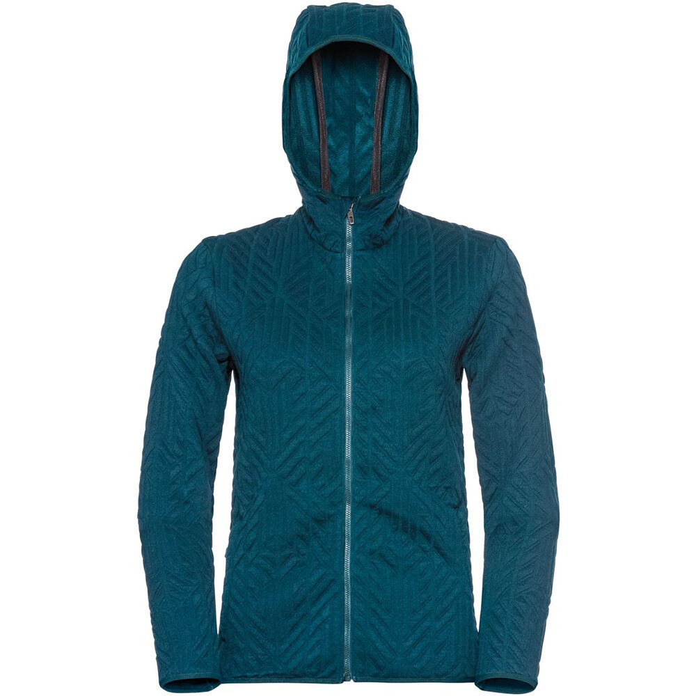 Odlo forro polar mujer Odlo Hoody midlayer full zip CORVIGLIA KINSHI vista detalle Odlo forro polar mujer Odlo Hoody midlayer full zip CORVIGLIA KINSHI vista detalle