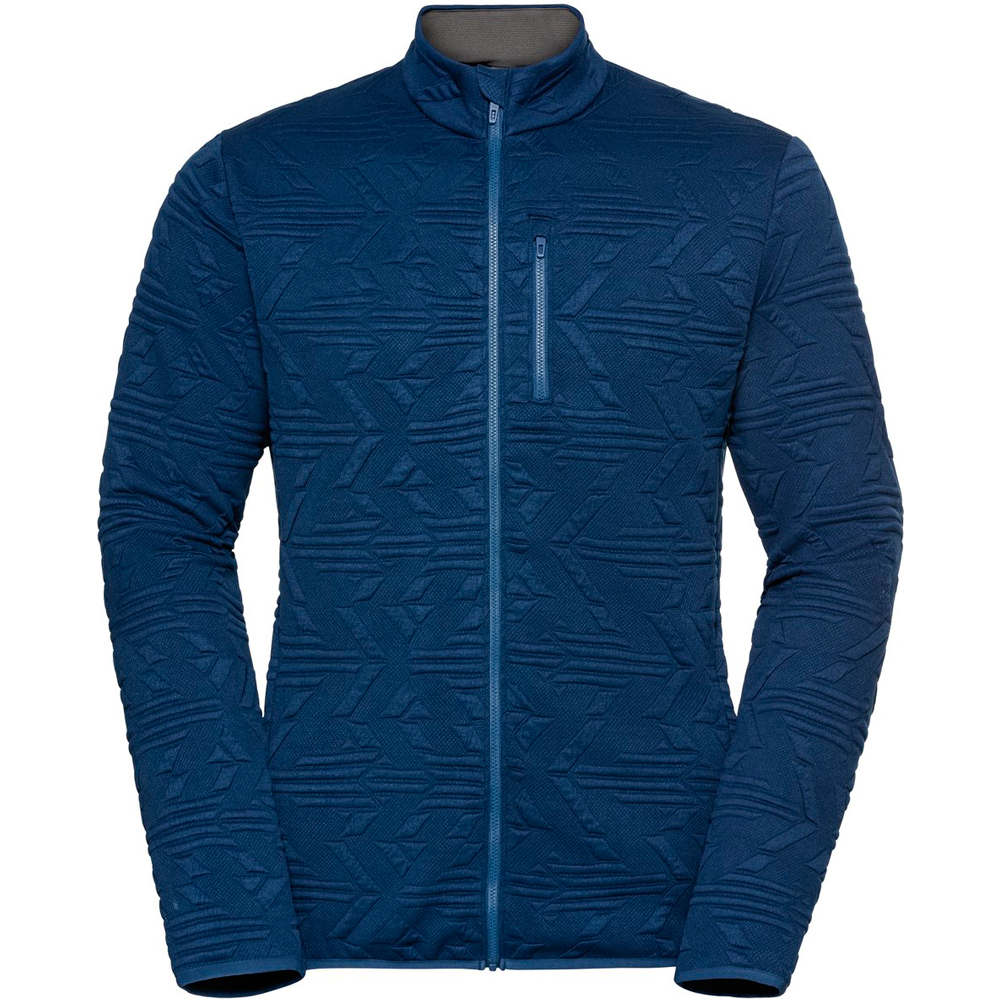 Odlo forro polar hombre Odlo Midlayer full zip CORVIGLIA KINSHIP vista detalle Odlo forro polar hombre Odlo Midlayer full zip CORVIGLIA KINSHIP vista detalle