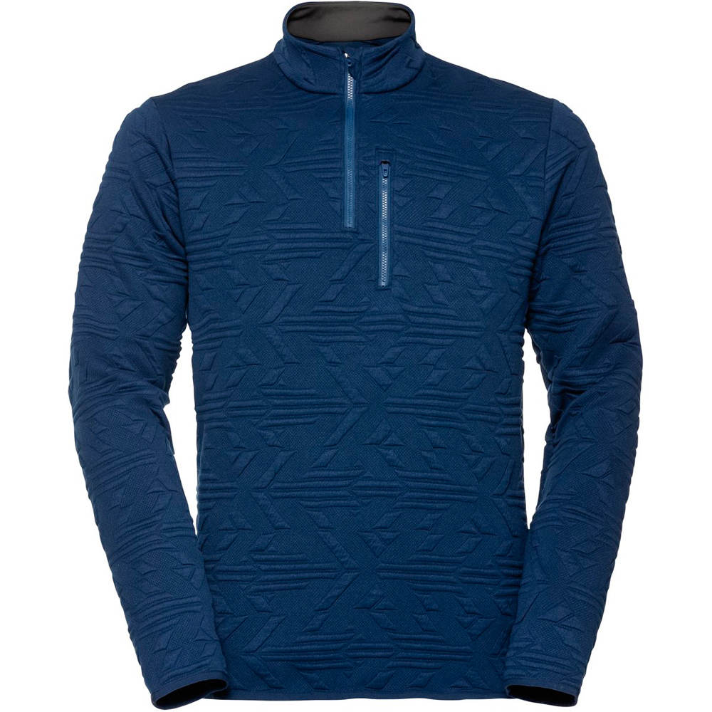 Odlo forro polar hombre Odlo Midlayer 1/2 zip CORVIGLIA KINSH vista frontal Odlo forro polar hombre Odlo Midlayer 1/2 zip CORVIGLIA KINSH vista frontal