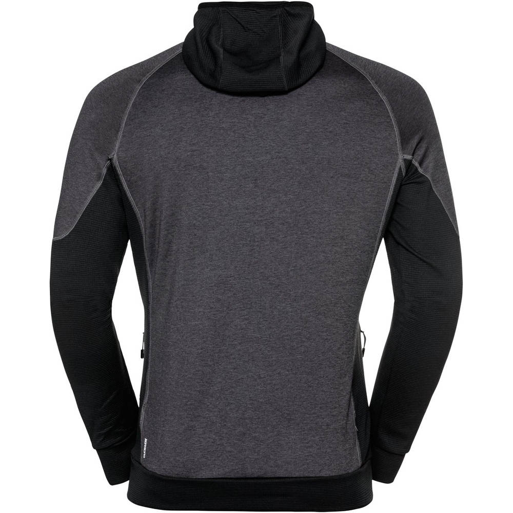 Odlo forro polar hombre Odlo Hoody midlayer full zip MILLENNIUM YAKWA 03 Odlo forro polar hombre Odlo Hoody midlayer full zip MILLENNIUM YAKWA 03