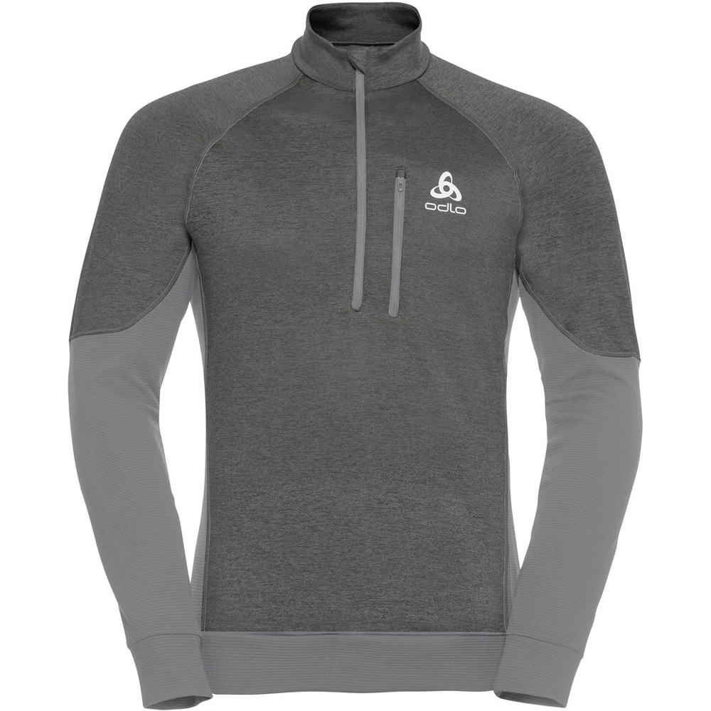 Odlo forro polar hombre Odlo Midlayer 1/2 zip MILLENNIUM YAKWARM vista detalle Odlo forro polar hombre Odlo Midlayer 1/2 zip MILLENNIUM YAKWARM vista detalle