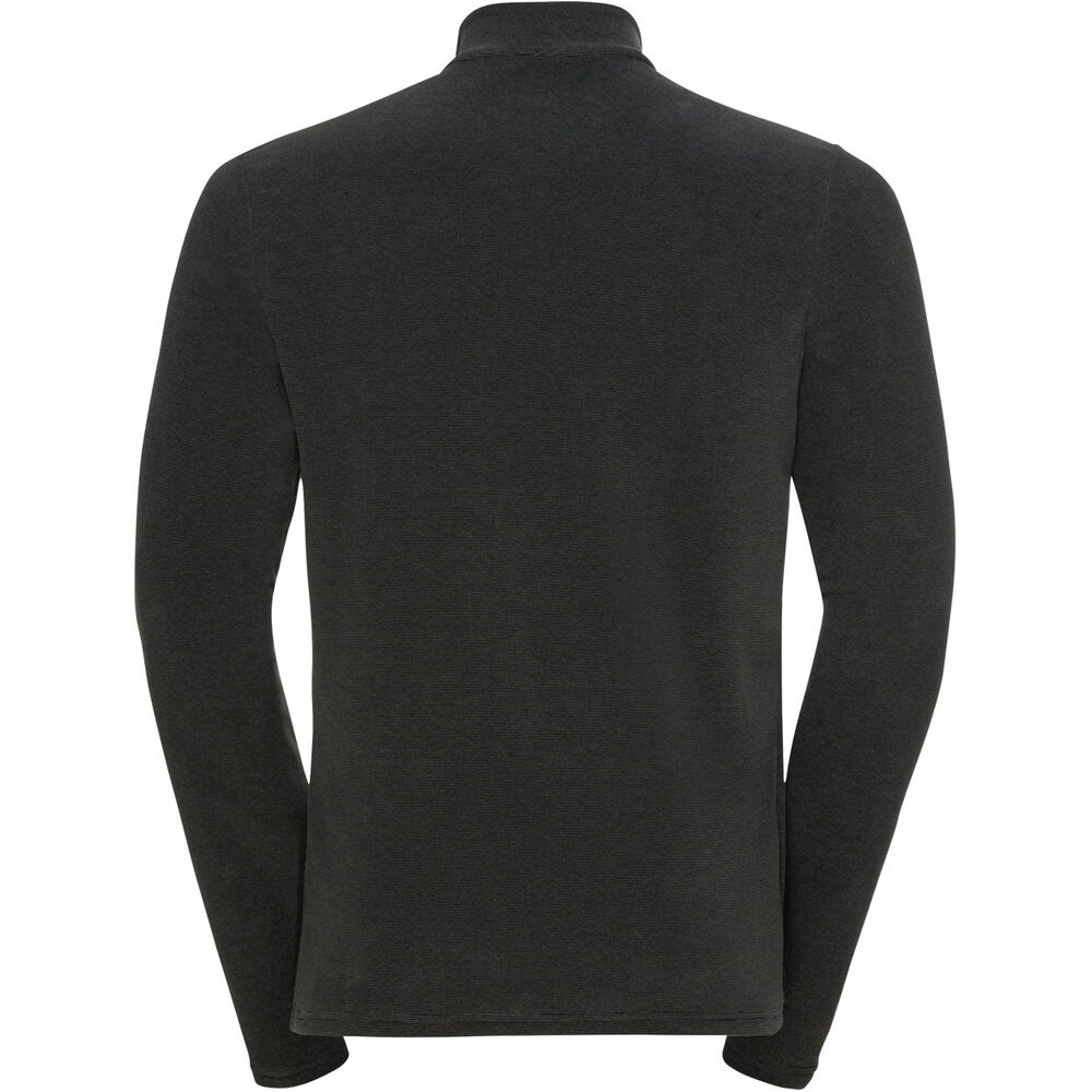 Odlo forro polar hombre Odlo Midlayer 1/2 zip ROY vista trasera Odlo forro polar hombre Odlo Midlayer 1/2 zip ROY vista trasera