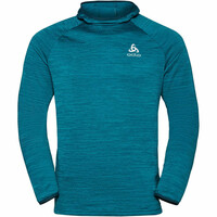 Odlo camiseta técnica manga larga hombre Odlo Hoody midlayer MILLENNIUM ELEMENT vista frontal Odlo camiseta técnica manga larga hombre Odlo Hoody midlayer MILLENNIUM ELEMENT vista frontal