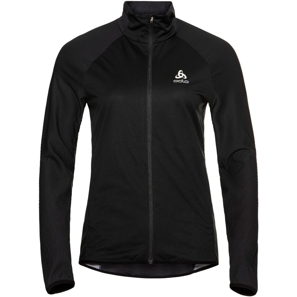 Odlo CHAQUETA RUNNING MUJER Odlo Jacket ZEROWEIGHT WARM HYBRID vista detalle Odlo CHAQUETA RUNNING MUJER Odlo Jacket ZEROWEIGHT WARM HYBRID vista detalle