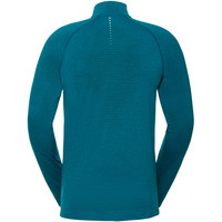 Odlo camiseta técnica manga larga hombre Odlo Midlayer 1/2 zip MILLENNIUM YAKW vista trasera Odlo camiseta técnica manga larga hombre Odlo Midlayer 1/2 zip MILLENNIUM YAKW vista trasera