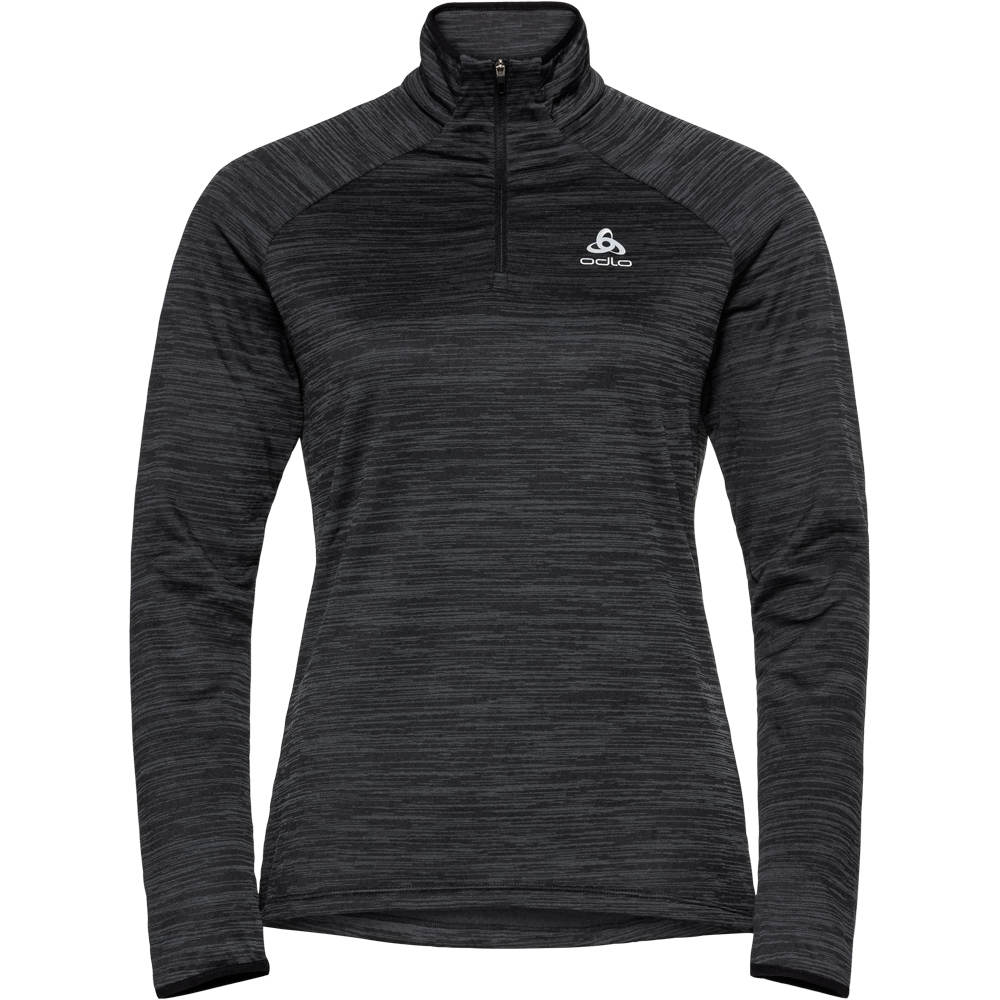 Odlo camiseta técnica manga larga mujer Odlo Midlayer 1/2 zip MILLENNIUM ELEMENT vista detalle Odlo camiseta técnica manga larga mujer Odlo Midlayer 1/2 zip MILLENNIUM ELEMENT vista detalle