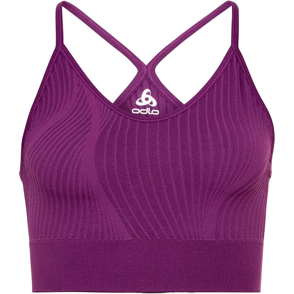 Odlo body running mujer Odlo Bralette PURE CERAMIWARM vista detalle Odlo body running mujer Odlo Bralette PURE CERAMIWARM vista detalle