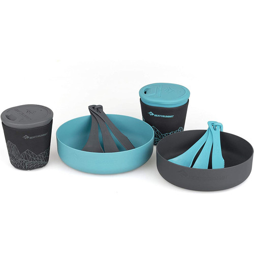SEATOSUMMIT DELTALIGHT CAMP SET 2.2 verde
