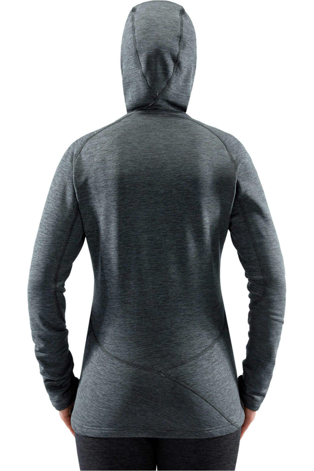 Haglofs forro polar mujer Haglofs Heron Hood Women GR vista detalle Haglofs forro polar mujer Haglofs Heron Hood Women GR vista detalle