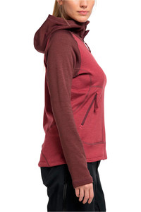 Haglofs forro polar mujer Haglofs Heron Hood Women vista trasera Haglofs forro polar mujer Haglofs Heron Hood Women vista trasera