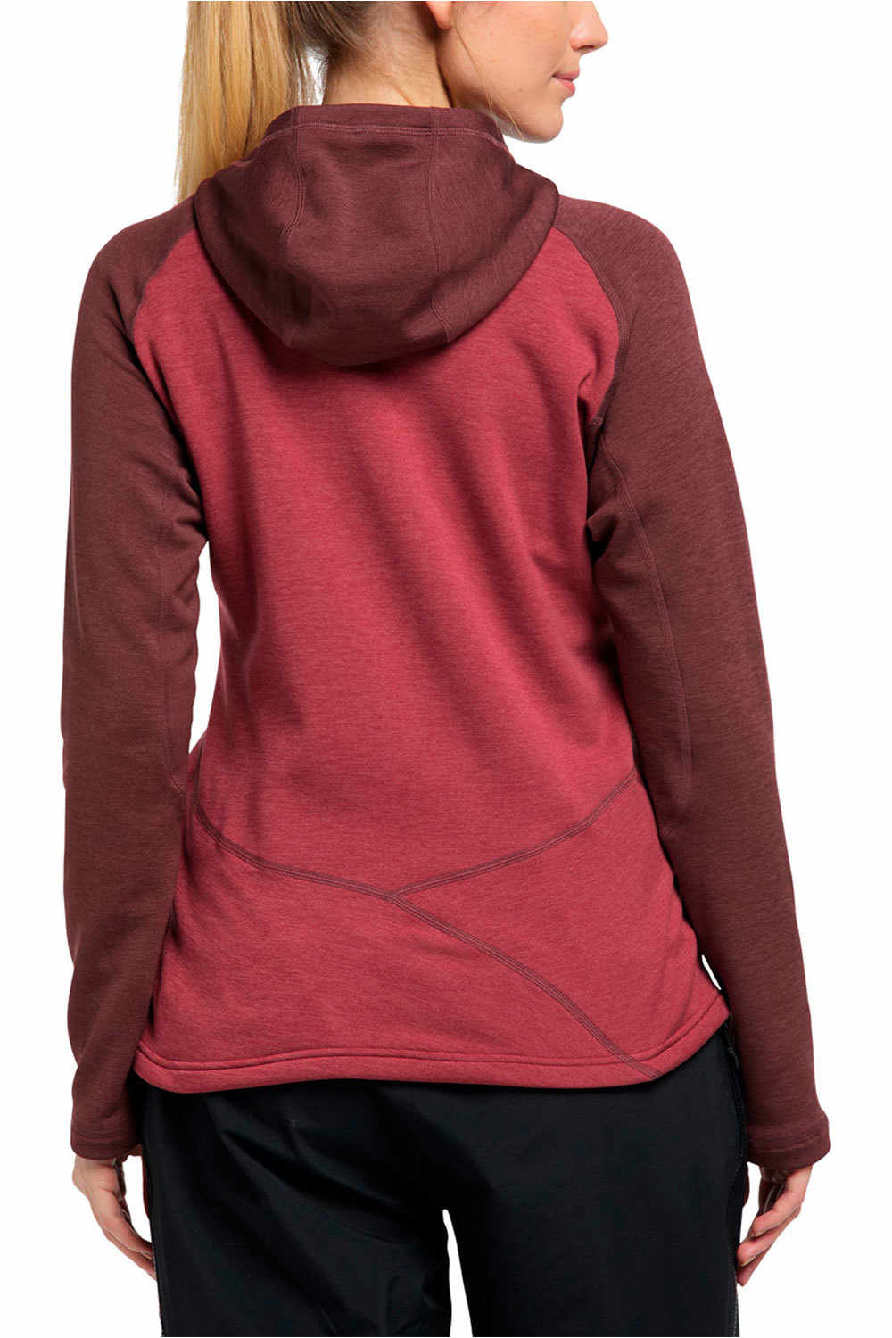 Haglofs forro polar mujer Haglofs Heron Hood Women vista detalle Haglofs forro polar mujer Haglofs Heron Hood Women vista detalle