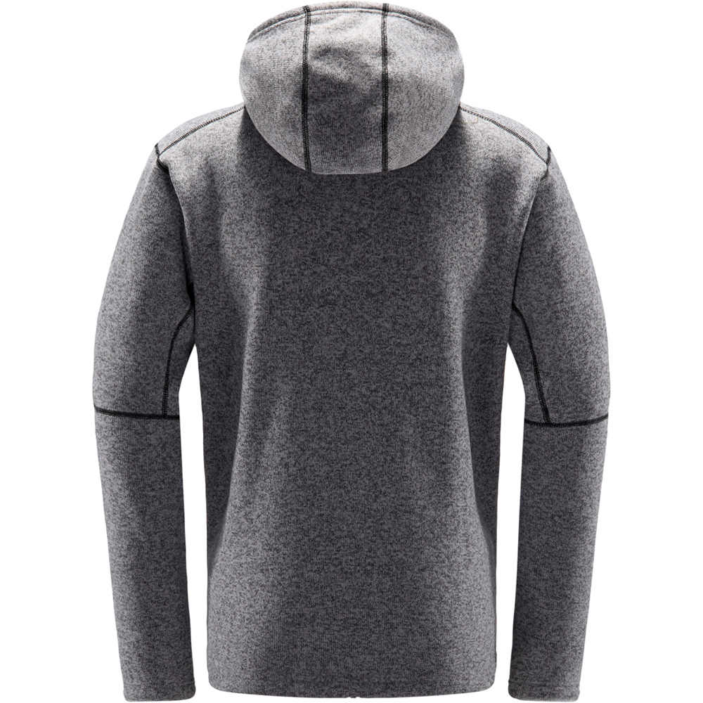 Haglofs forro polar hombre Haglofs Swook Hood Men vista trasera Haglofs forro polar hombre Haglofs Swook Hood Men vista trasera