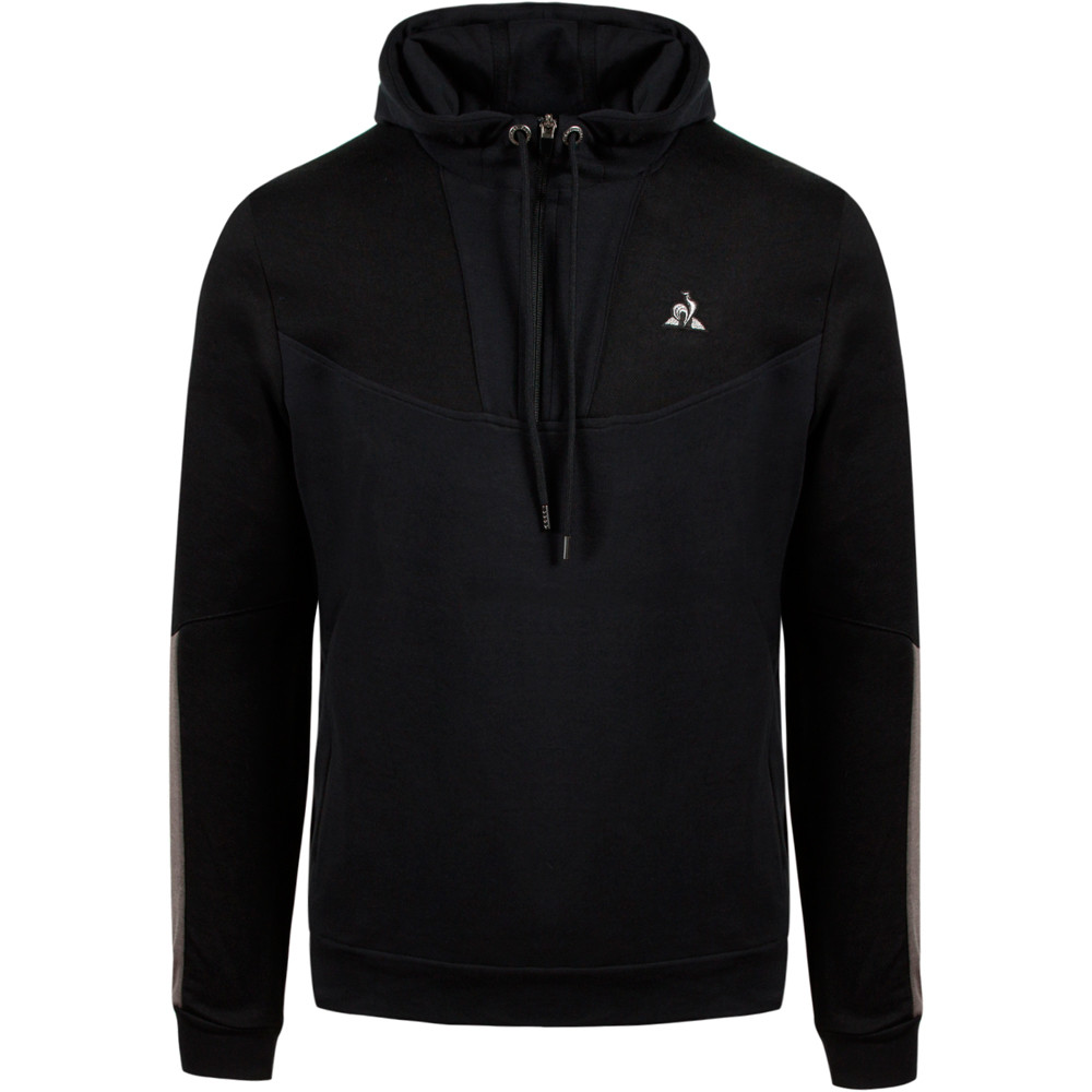 Le Coq Sportif sudadera hombre Le Coq Sportif TECH Hoody 1/2 Zip N1 M vista frontal Le Coq Sportif sudadera hombre Le Coq Sportif TECH Hoody 1/2 Zip N1 M vista frontal
