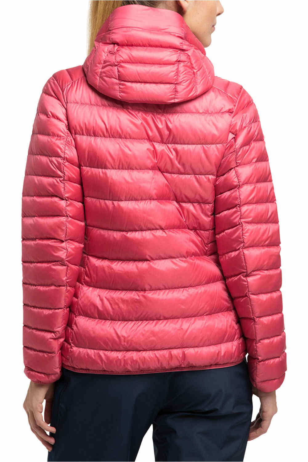 Haglofs chaqueta outdoor mujer Haglofs Roc Down Hood Women vista detalle Haglofs chaqueta outdoor mujer Haglofs Roc Down Hood Women vista detalle