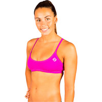 Odeclas bañador natación mujer Odeclas BK DEEJAY TOP vista frontal Odeclas bañador natación mujer Odeclas BK DEEJAY TOP vista frontal