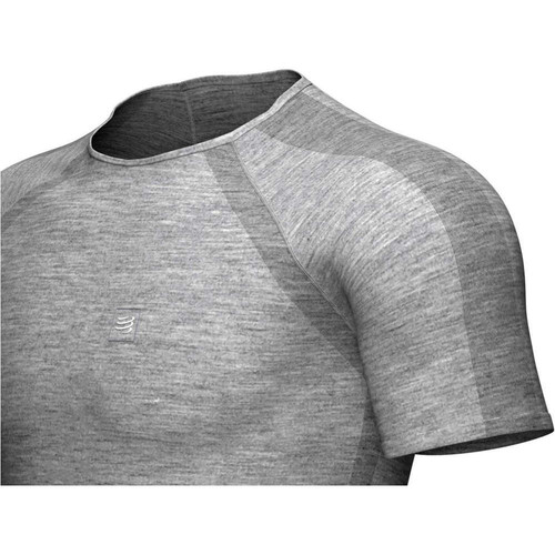 COMPRESSPORT TRAINING SS TSHIRT gris