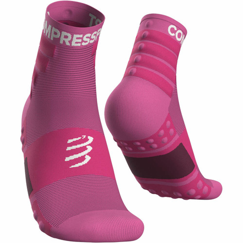 COMPRESSPORT TRAINING SOCKS 2-PACK RS rosa