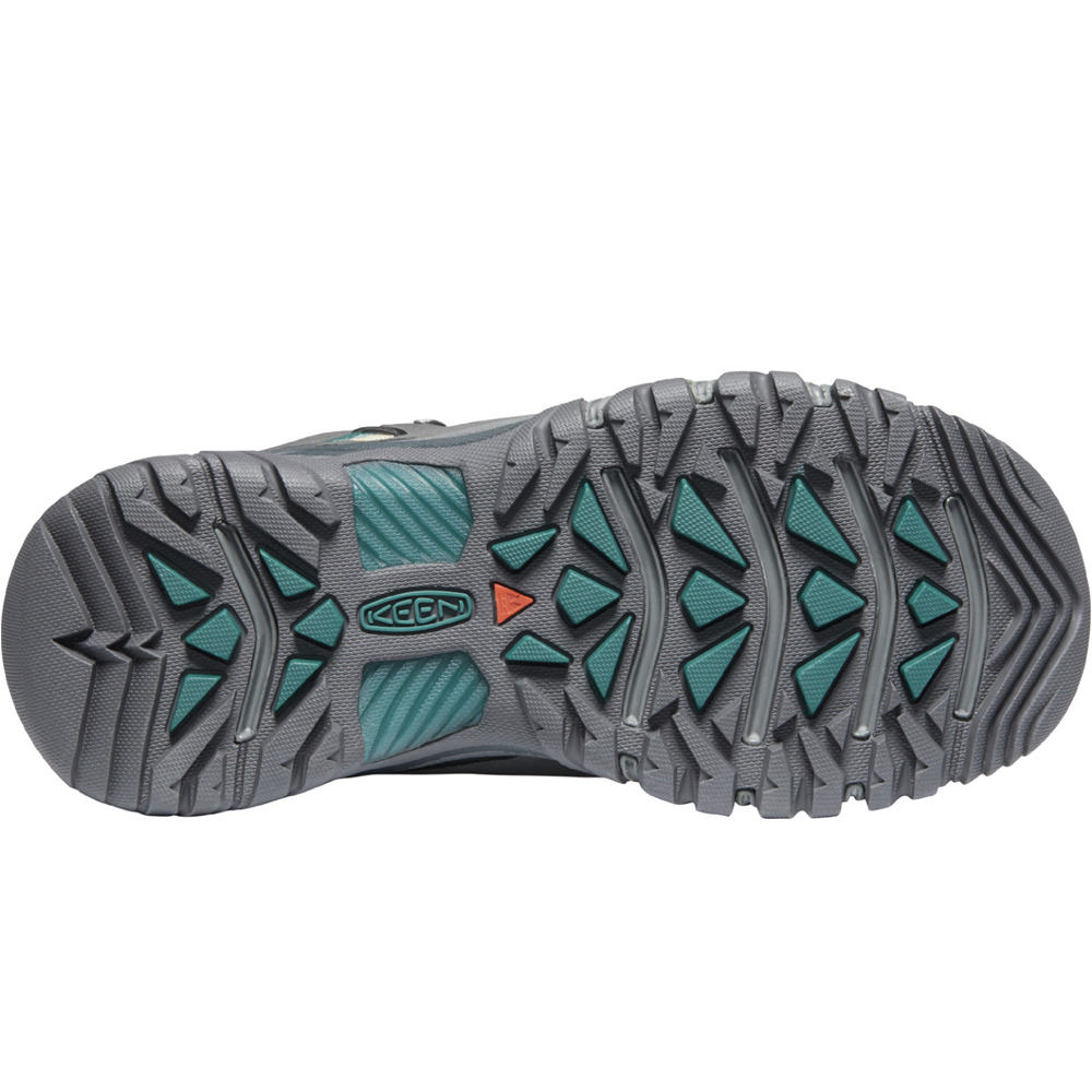 Keen bota trekking mujer Keen TARGHEE III MID WP vista trasera Keen bota trekking mujer Keen TARGHEE III MID WP vista trasera