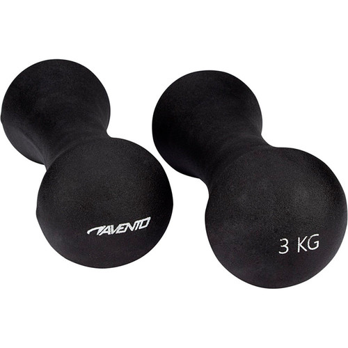AVENTO PESA 3 KG 2 UNIDADES NE negro