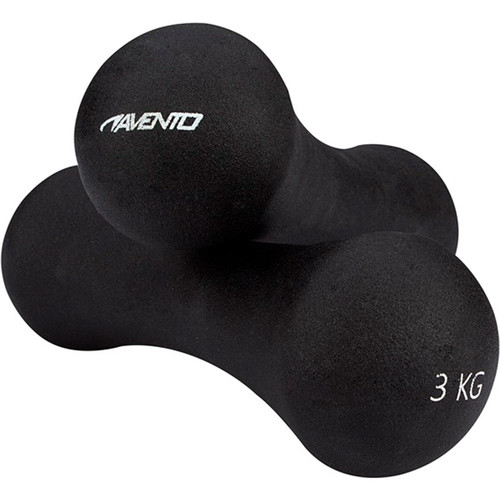 AVENTO PESA 3 KG 2 UNIDADES NE negro