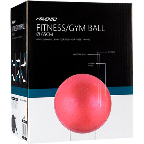 AVENTO PELOTA GIMN 65 CM RS rosa