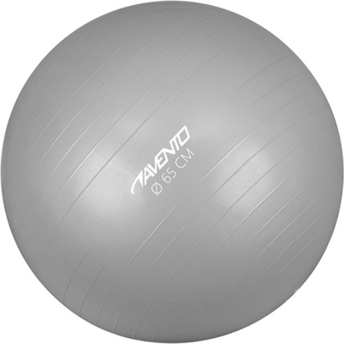 AVENTO PELOTA GIMN 65 CM PLATA plata